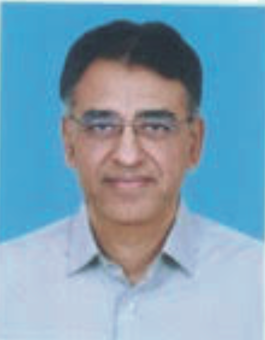 Hon. Asad Umar.  Minister for Finance, Revenue and Economic Affairs of Pakistan