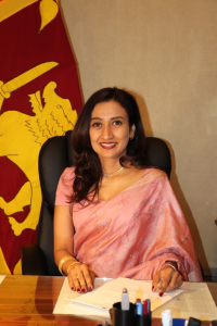 Mrs. Saroja Sirisena, High Commissioner of Sri Lanka to United Kingdom